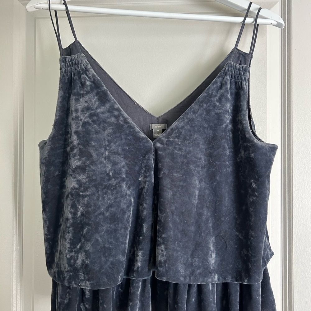 Aerie Dark Gray Tank Top
